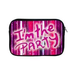 Party Concept Typographic Design Apple Ipad Mini Zipper Cases by dflcprintsclothing