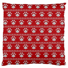 Paws Love Dogs Paws Love Dogs Standard Flano Cushion Case (two Sides) by designsbymallika