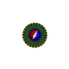 Grateful Dead 1  Mini Buttons by Sapixe