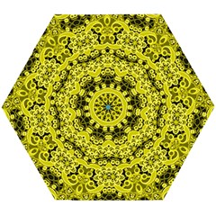 Yellow Kolodo Wooden Puzzle Hexagon by Sparkle