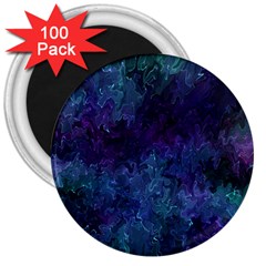 Glassy Melty Abstract 3  Magnets (100 Pack) by Dazzleway