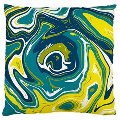 Vector Vivid Marble Pattern 14 Large Flano Cushion Case (two Sides) by goljakoff