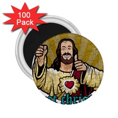 Buddy Christ 2 25  Magnets (100 Pack)  by Valentinaart