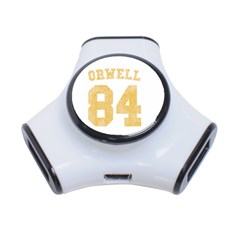 Orwell 84 3-port Usb Hub by Valentinaart