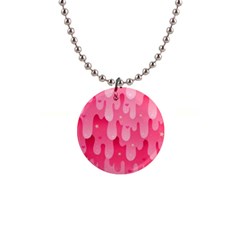 Rose Slime  1  Button Necklace by Sobalvarro