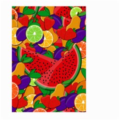 Fruit Life 2  Large Garden Flag (two Sides) by Valentinaart