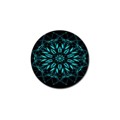 Digital Handdraw Floral Golf Ball Marker by Sparkle