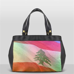 Lebanon Oversize Office Handbag (2 Sides) by AwesomeFlags