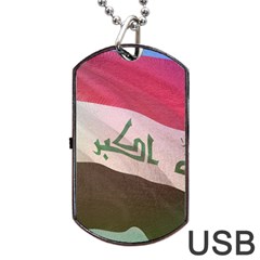 Iraq Dog Tag Usb Flash (one Side) by AwesomeFlags