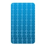 Background Texture Pattern Blue Memory Card Reader (Rectangular) Front