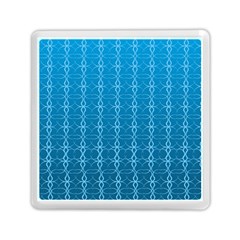 Background Texture Pattern Blue Memory Card Reader (square) by Dutashop