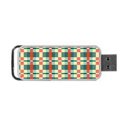 Texture Plaid Portable Usb Flash (two Sides) by Dutashop