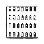 Battery Icons Charge Memory Card Reader (Square 5 Slot) Front