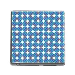 Geometric Dots Pattern Memory Card Reader (square 5 Slot) by Dutashop