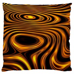 Wave Abstract Lines Standard Flano Cushion Case (two Sides) by Dutashop