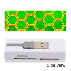 Hexagon Window Memory Card Reader (stick) by essentialimage365