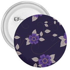 Purple Flowers 3  Buttons by goljakoff