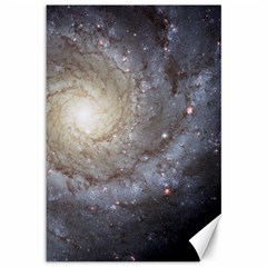 Spiral Galaxy Canvas 12  X 18  by ExtraAwesomeSauce