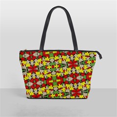 Leaves Pattern Classic Shoulder Handbag by ExtraAwesomeSauce