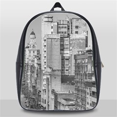 Aerial View Montevideo Uruguay School Bag (xl) by dflcprintsclothing