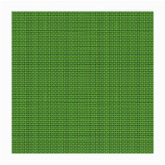 Green Knitted Pattern Medium Glasses Cloth by goljakoff