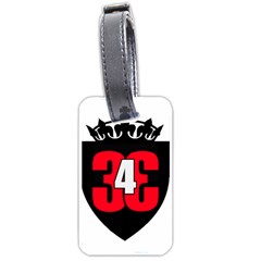 343 Logo Luggage Tag (one Side) by 343Initiative