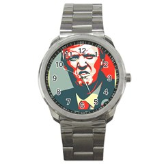 Trump Nope Sport Metal Watch by goljakoff