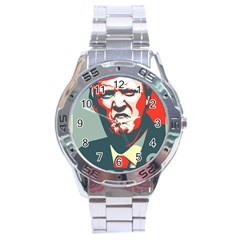 Trump Nope Stainless Steel Analogue Watch by goljakoff