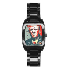 Trump Nope Stainless Steel Barrel Watch by goljakoff