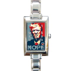 Trump2 Rectangle Italian Charm Watch by goljakoff