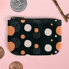 Black Peach White  Mini Coin Purse by Sobalvarro