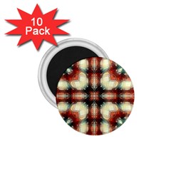 Royal Plaid  1 75  Magnets (10 Pack)  by LW41021