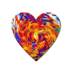 Sun & Water Heart Magnet by LW41021