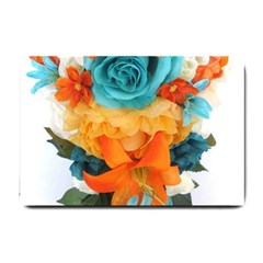 Spring Flowers Small Doormat  by LW41021