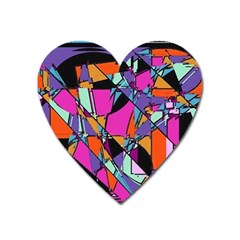 Abstract  Heart Magnet by LW41021