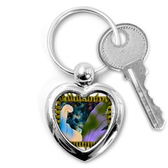 Jungle Lion Key Chain (heart) by LW41021