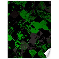 Cyber Camo Canvas 18  X 24  by MRNStudios