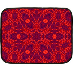 Red Rose Fleece Blanket (mini) by LW323