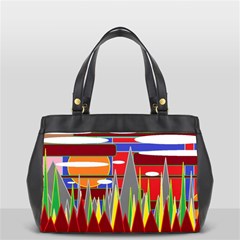 Forrest Sunset Oversize Office Handbag (2 Sides) by LW323