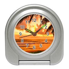 Sunset Beauty Travel Alarm Clock by LW323