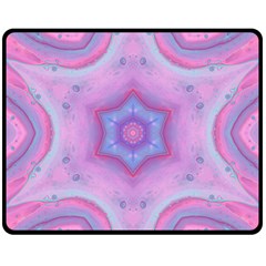 Cotton Candy Fleece Blanket (medium)  by LW323