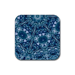 Blue Heavens Rubber Coaster (square)  by LW323