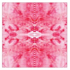 Pink Marbling Ornate Large Satin Scarf (square) by kaleidomarblingart