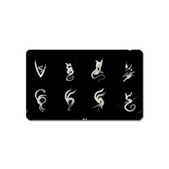 Katzen Cats Katzen Cats Magnet (name Card) by WetdryvacsLair