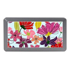 Flower Pattern Memory Card Reader (mini) by Galinka