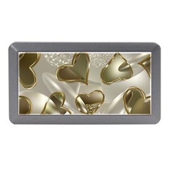   Golden Hearts Memory Card Reader (mini) by Galinka