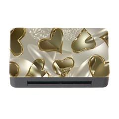   Golden Hearts Memory Card Reader With Cf by Galinka