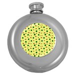 Watermelon Round Hip Flask (5 oz) Front