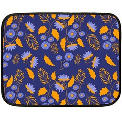 Folk Floral Art Pattern  Flowers Abstract Surface Design  Seamless Pattern Fleece Blanket (mini) by Eskimos