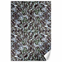 Intricate Textured Ornate Pattern Design Canvas 24  X 36  by dflcprintsclothing